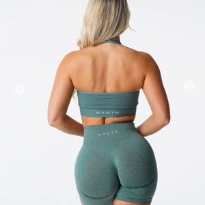 NVGTN halter sports bra